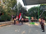 Semangat Pramuka Membara, SMP Negeri 1 Jaken Peringati Hari Pramuka dengan Khidmat dan Meriah