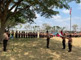 Penerimaan Tamu Penggalang Pangkalan SMPN 1 Jaken Berlangsung Semarak melalui Perjusa